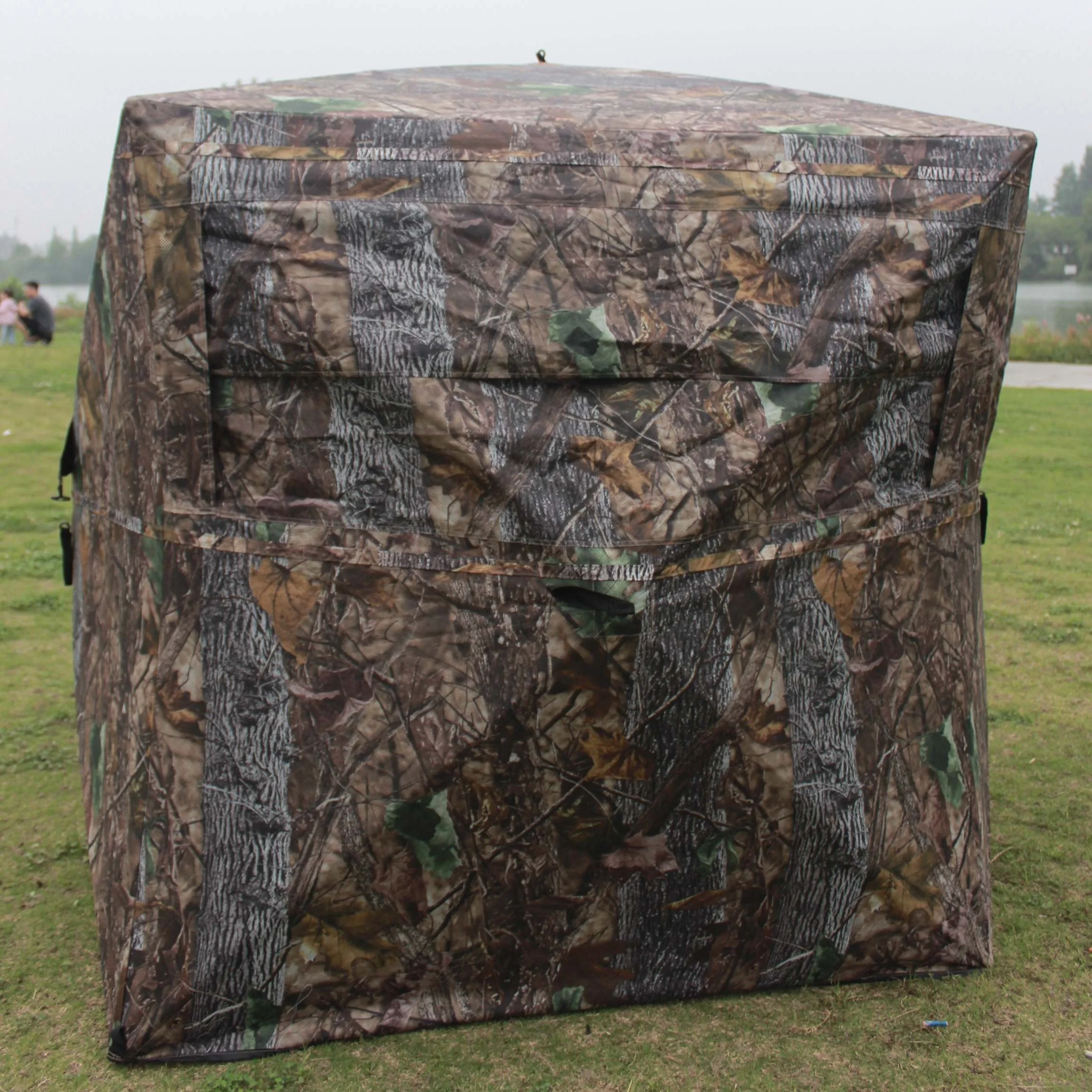 Dandelion 270 Degree See Through Hunting Blind, Pop up Ground Blinds for Deer Turkey Duck Hunting