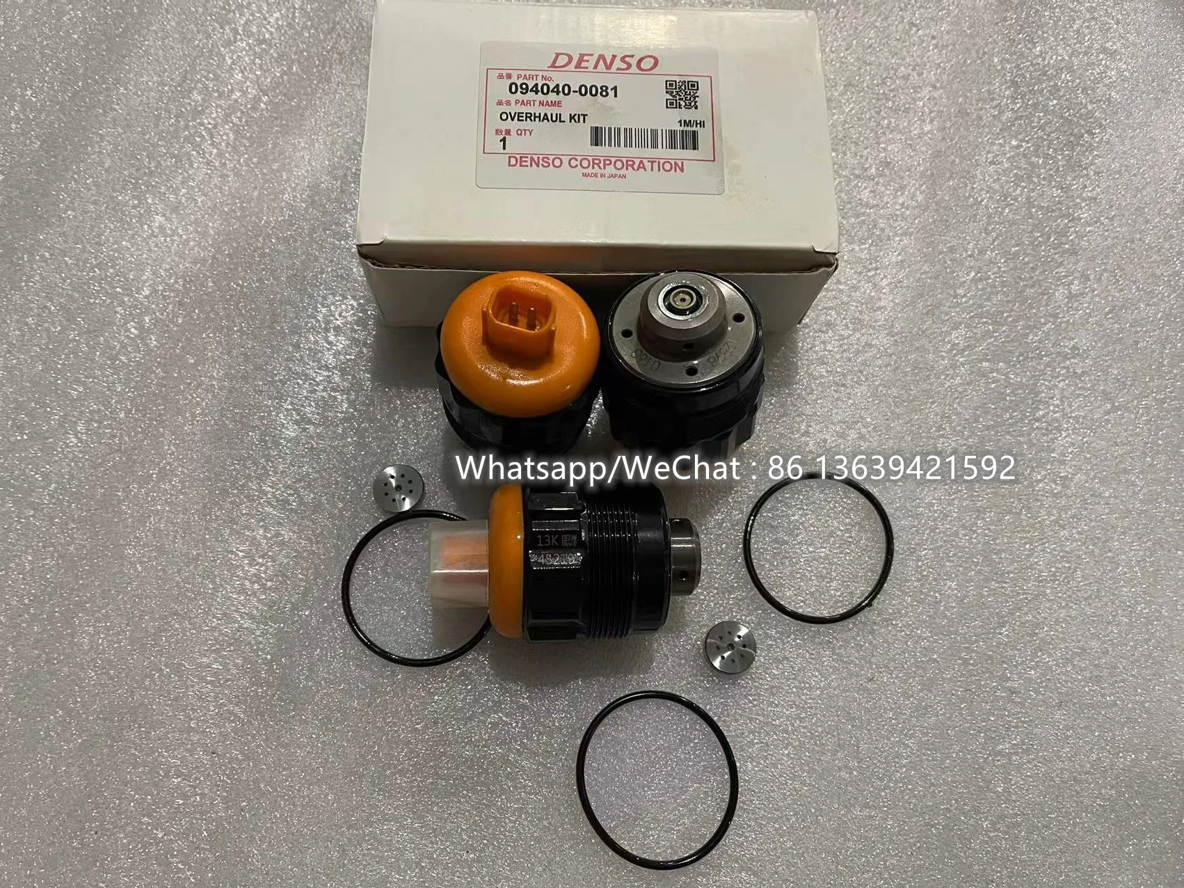 Engine 6D125 HPO Pump Overhaul Kit 094040-0081 PCV Valve 094040-0080