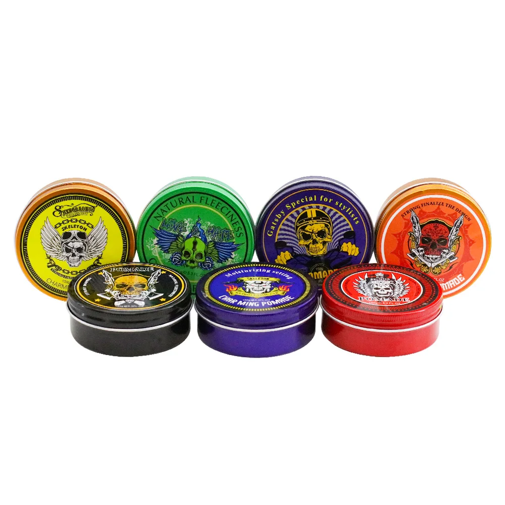 150g Hair Wax Private Label Stock Goods Organic Natural Best Elegance Perfume Strong Hold Pomade Styling Turkey Mens Hair Wax