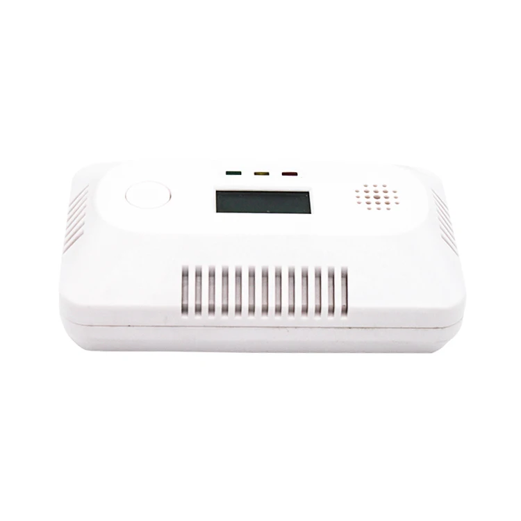 Red led flash CO carbon monoxide alarm detector for sale