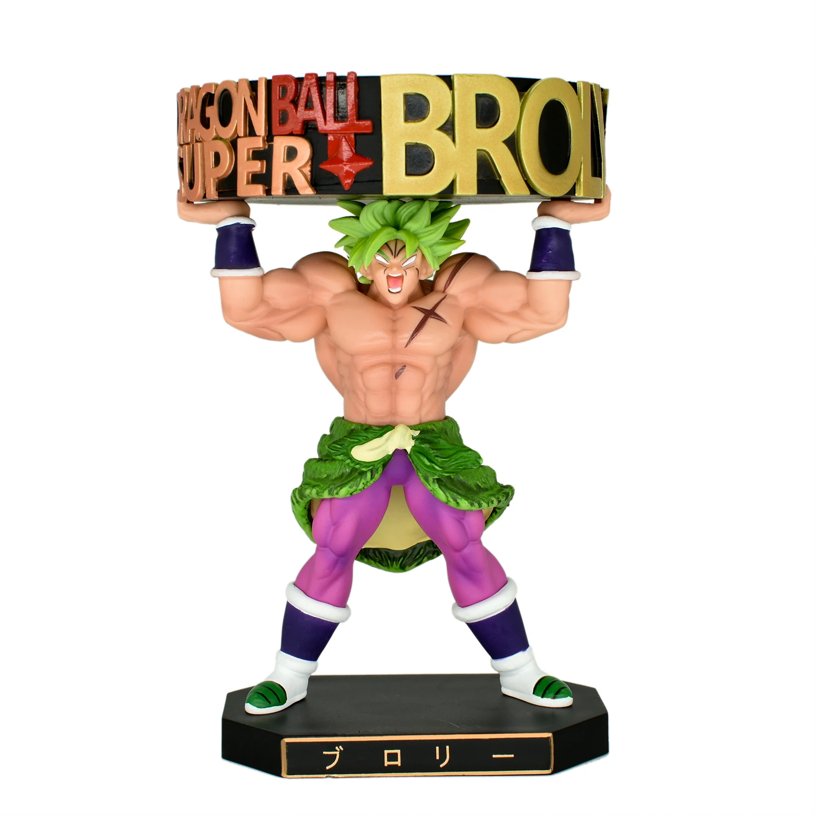Anime figures Broli ashtray DBZ Action Figure model collection PVC Toys Customized mould