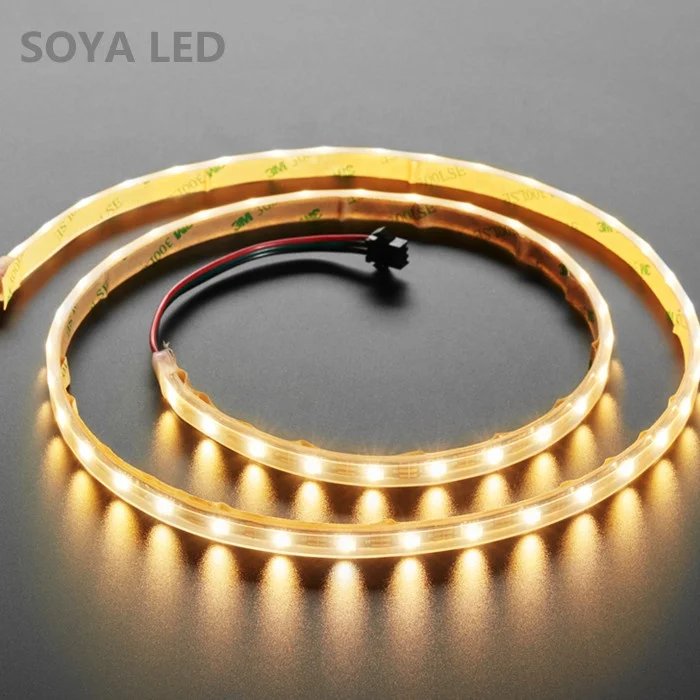 5mm width mini SK6812 smd3535 led strip 60 pixels/m 3000k white