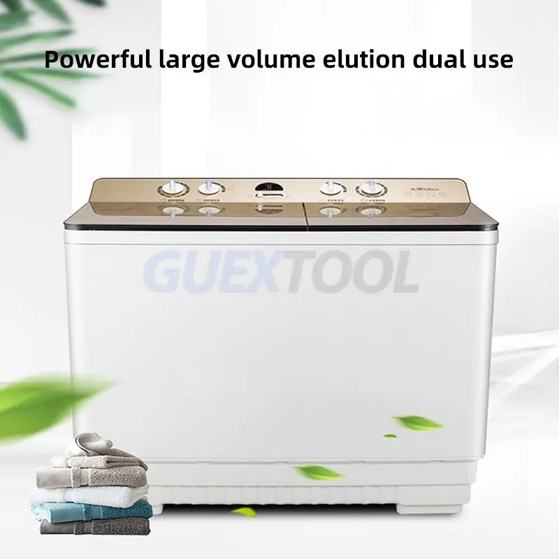 Полуавтоматическая двухванночная бытовая стиральная машина с большой мощностью