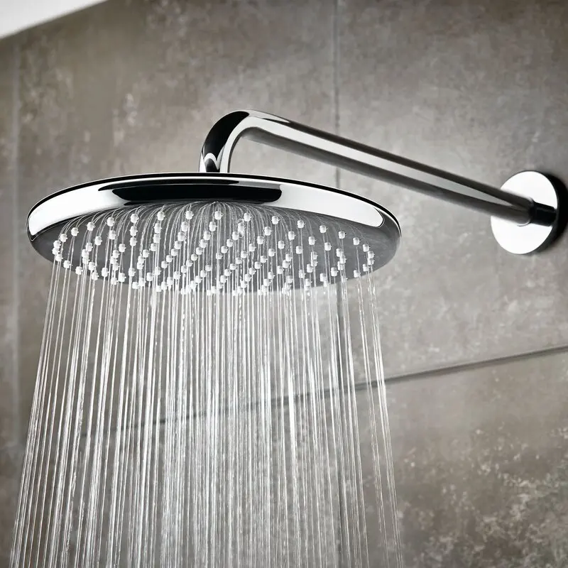 Shower Heads High Flow Water Saving Waterfall Rain Bath Ceiling Shower Faucets Chrome Shower Head for Bathroom Accessories