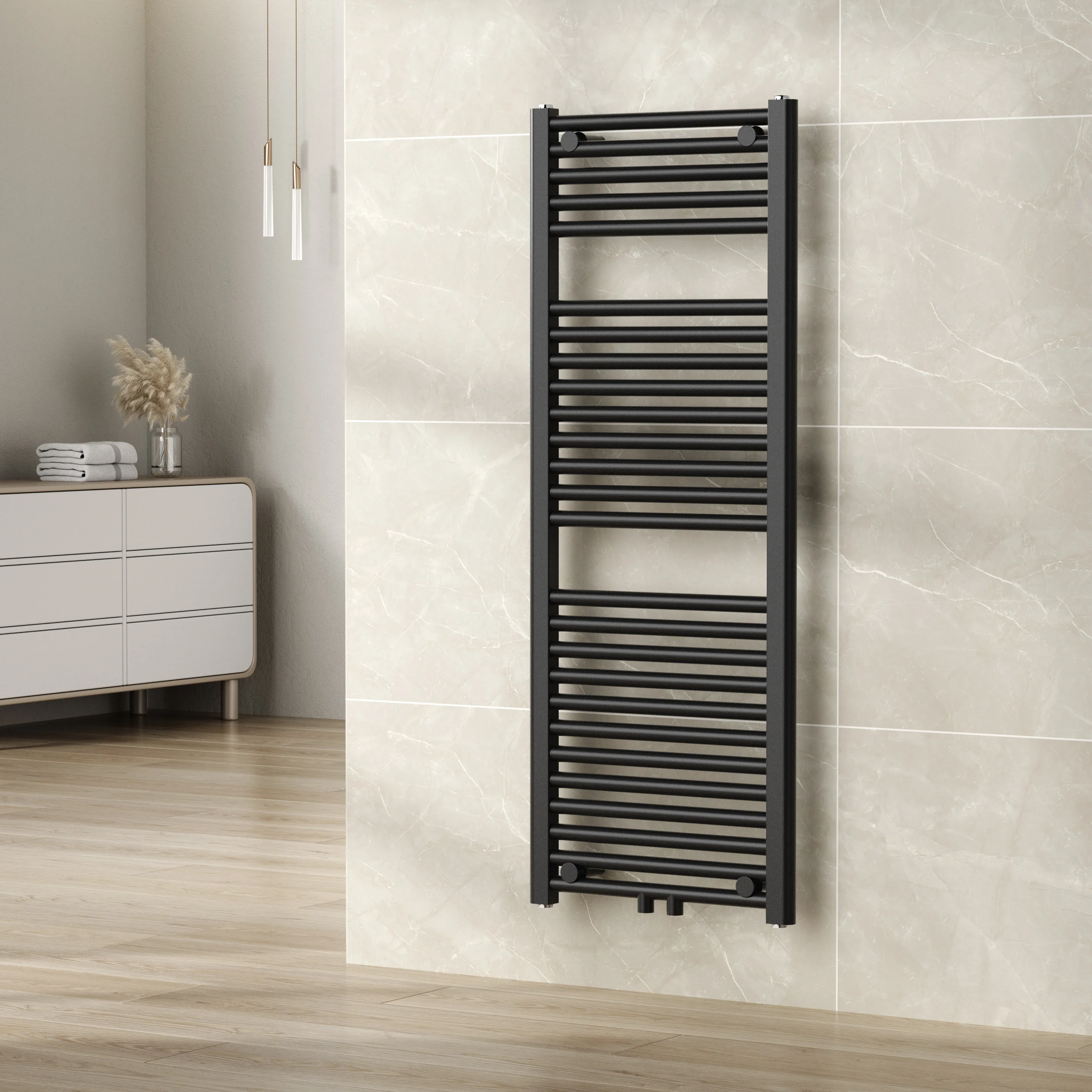 BODE 2024 New Design Professional Towel Warmer Wall Mounted Heated Towel Rails Towel Warmer Bathroom Radiators