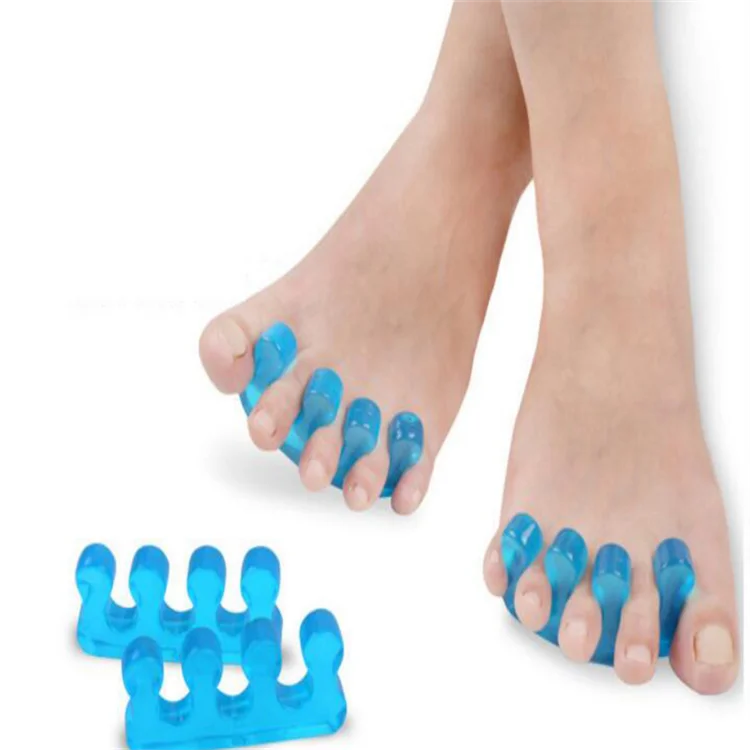  1 пара 2 силиконовые ног valgus коррекция сепараторы и палец расширение PTE