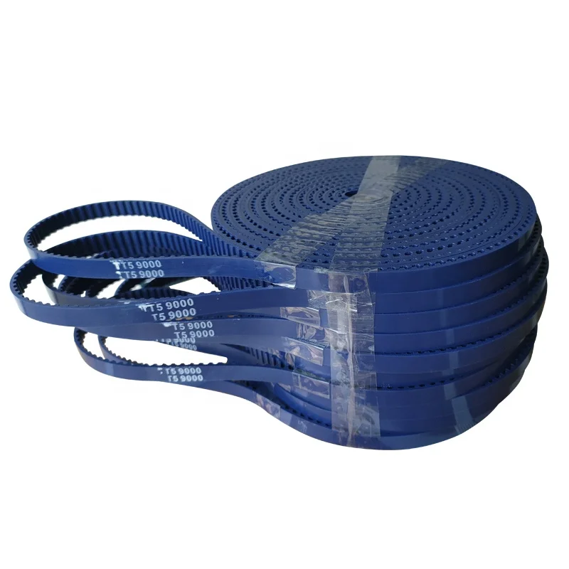 TT5 PU  blue color aramid fiber circular knitting machine belt
