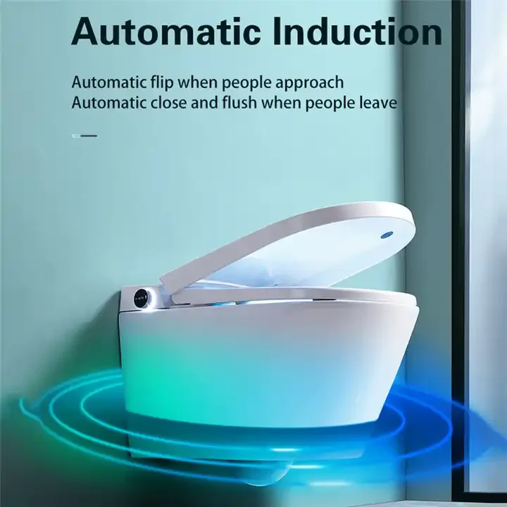 Electric Intelligent Automatic Smart Toilet Water Tank Intelligent Wall Mounted