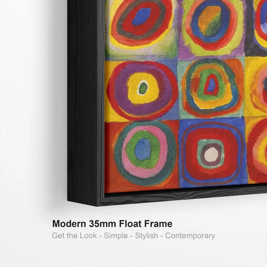 Large Abstract Framed Oil Painting 100% Hand-Painted Wall Art Colorful Modern Design Canvas Painting for Living Room