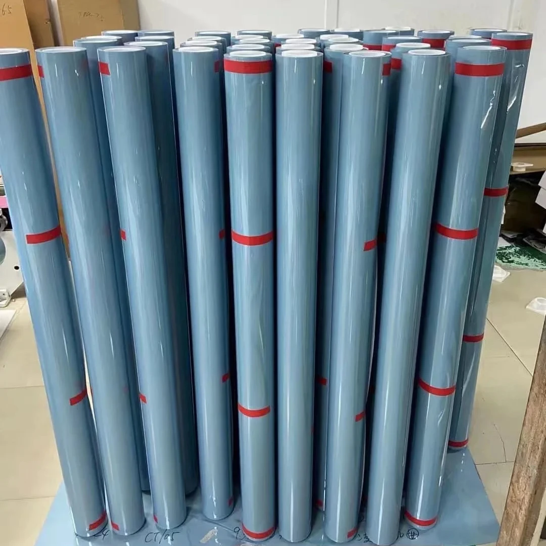 Взрывозащищенная теплоизоляционная пленка tph tpu синий автомобильный skylight Защитная для крыши skyllight