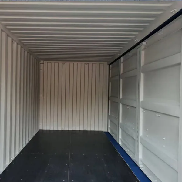 Side Door Opening Easy Loading 20 Ft Length 20ft Open Side Shipping Container