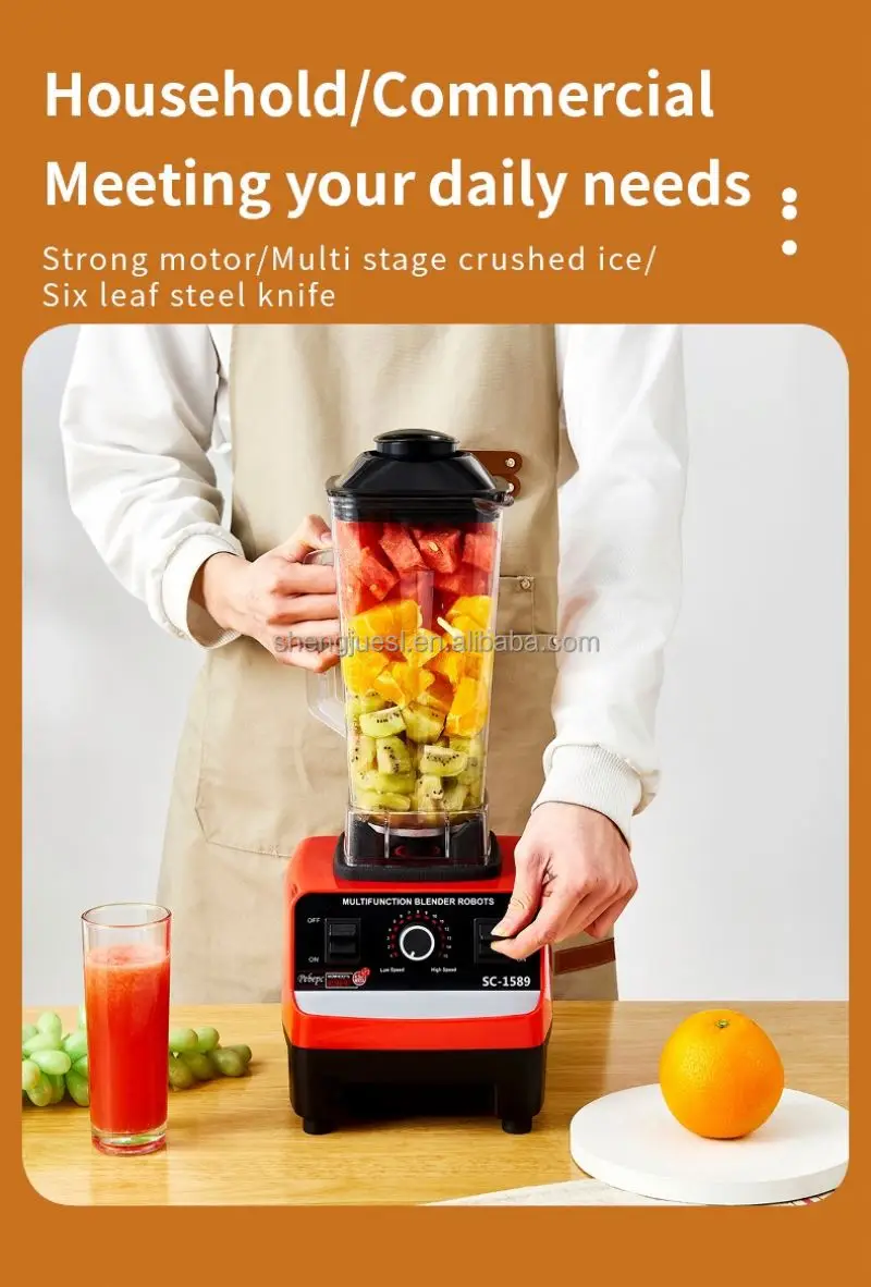 european premium juicer shaved mixed ice wall milkshake brand broken, soy milk cooking blender/