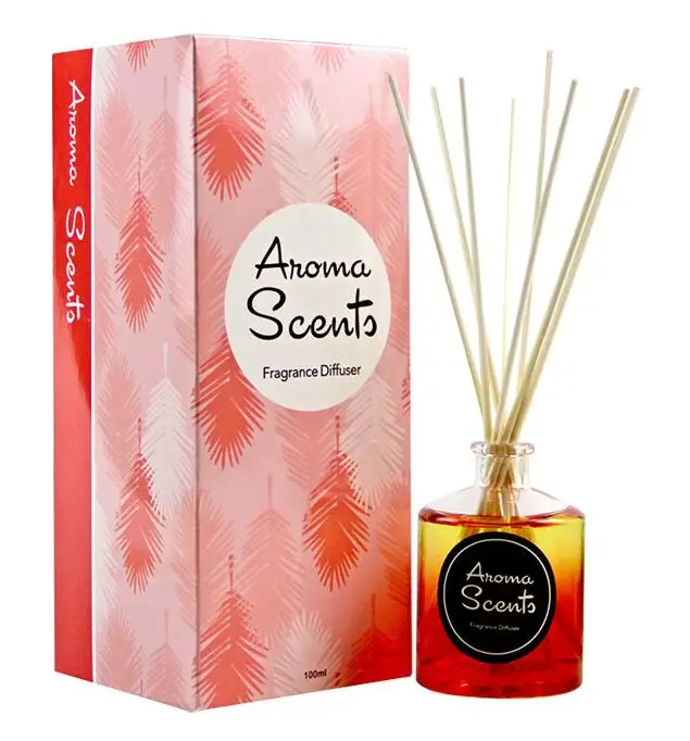 Glass Diffuser Bottles Aromatherapy Bottle with Reed Sticks for Essential Oils DIY Crafts 50ml 100ml 150ml 180ml