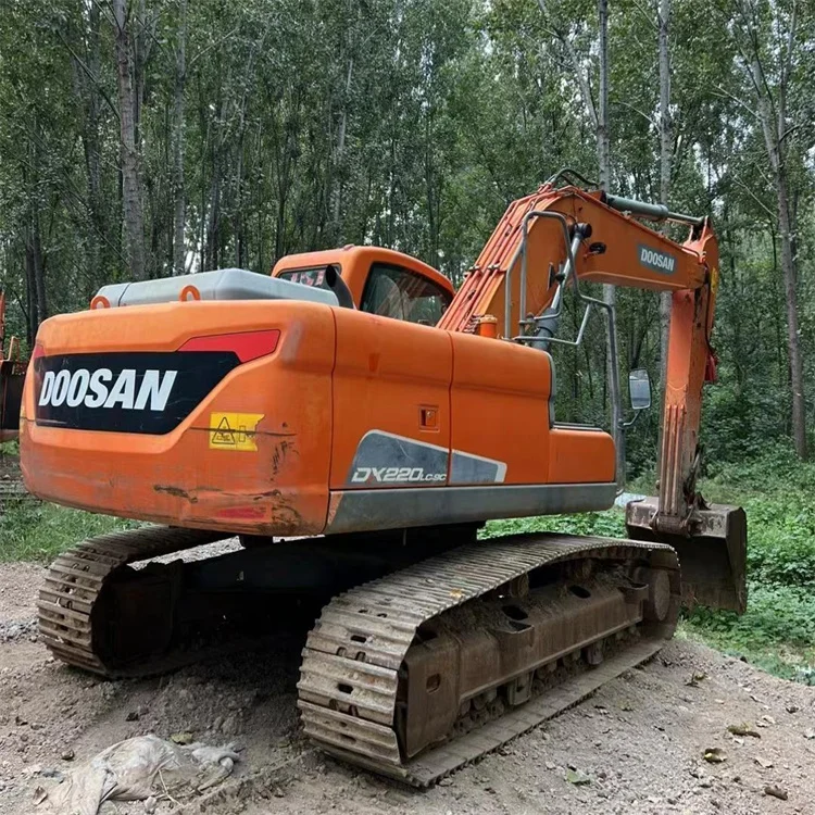 Экскаватор Doosan Dh60 Dh75 Dh80 DX500LC DX300 DX220 DX225 для продажи высококачественный оригинальный китайский экскаватор 8 тонн