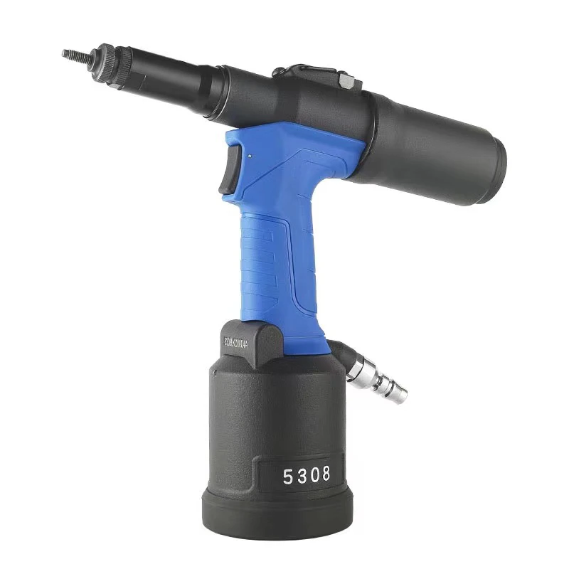 Lightweight 1.65kg Tool Stroke 8mm 273*254*88mm M3-M8 Pneumatic Riveting Nut Gun