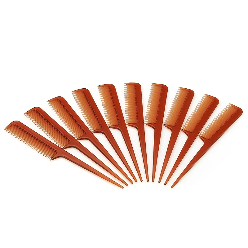 Factory Direct Anti-static Hair Comb Black color Hair Combs Hair Cutting Styling Carbon Combs