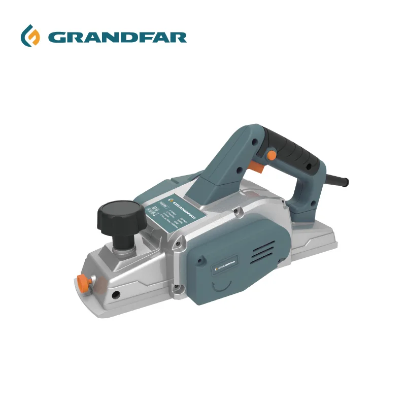 GRANDFAR 900w 90MM 13000rpm High Quality Electric Planer Wood Industrial Hand Planer Woodworking Machine Hand Wood Planer