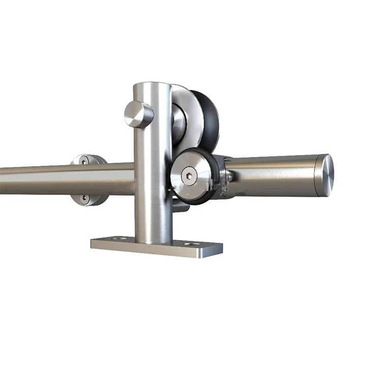 Modern European Interior  stainless steel barn door roller   /stainless steel barn door hardware kit