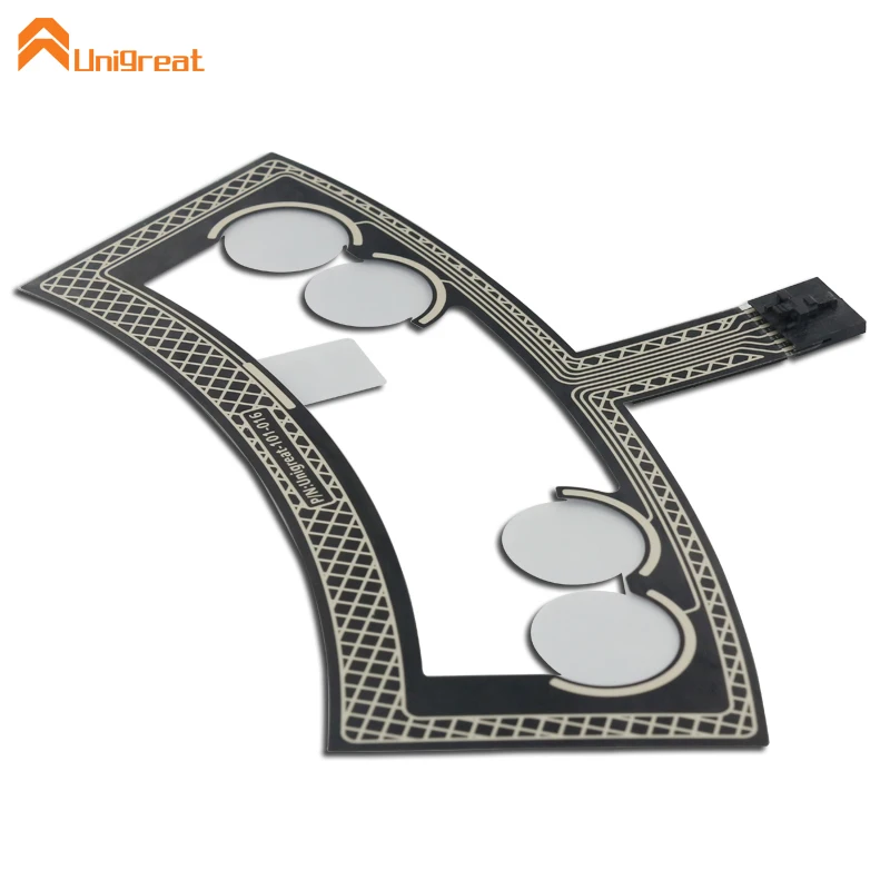 
For home appliances medical apparatus and instruments use Transparent capacitive touch panel switch 