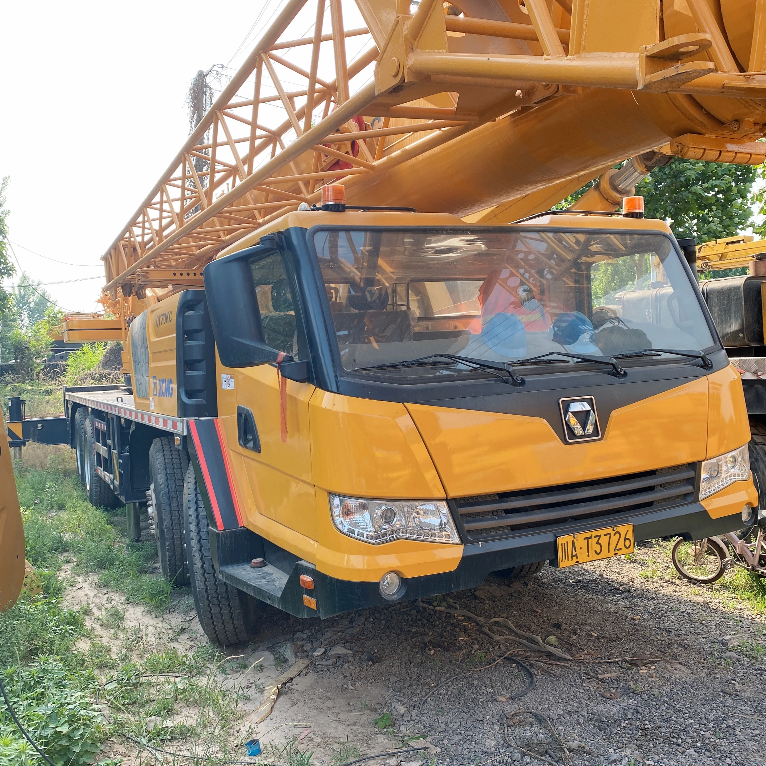 70 Ton Pick up Boom Truck Mounted Crane QY70KA