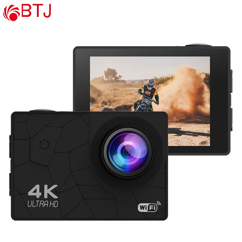 Outdoor Adventure HD Mini waterproof action camera Extreme Sports Must-Have: 4K Action Camera with IPS Screen, HD Recording
