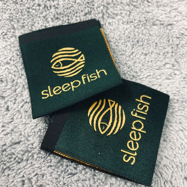 Manufactory Custom Cheap Fashion Design Hemp Woven Labels For Clothing With Factory Direct Sale Price