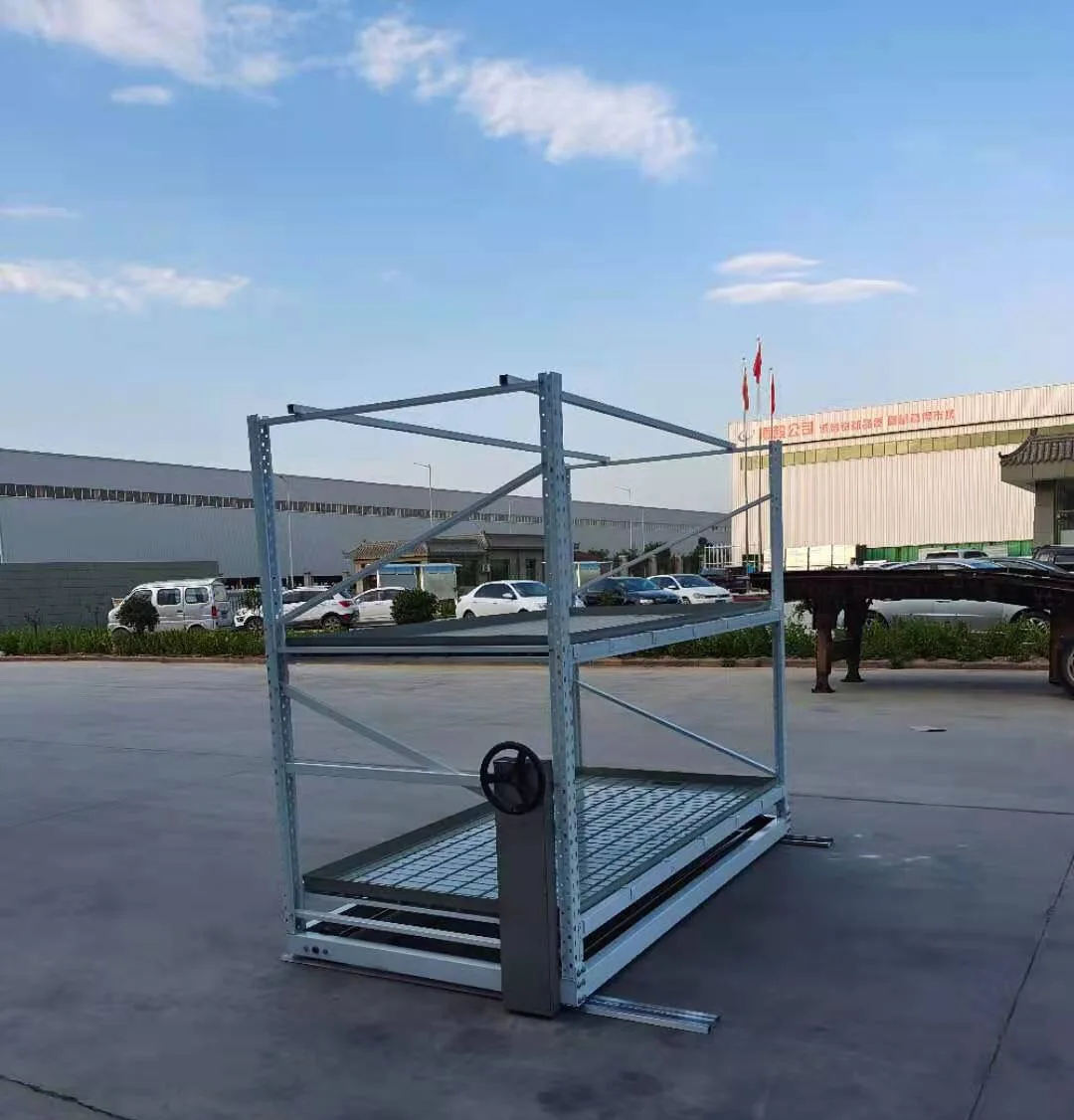 Easily Assembled Adjustable Abs Ebb And Flow Growing Table Hydroponic System Ebb Flood Seedbed Greenhouse Rolling Bench