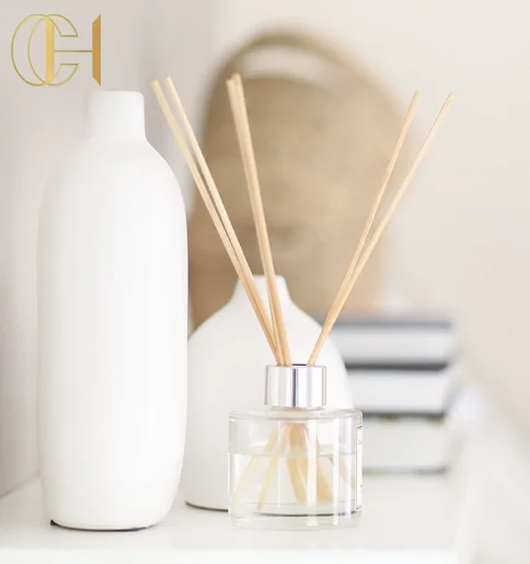 C&H Luxury Home Decoration Air Freshener Natural Fragrance oil Scented Candle Reed Diffuser