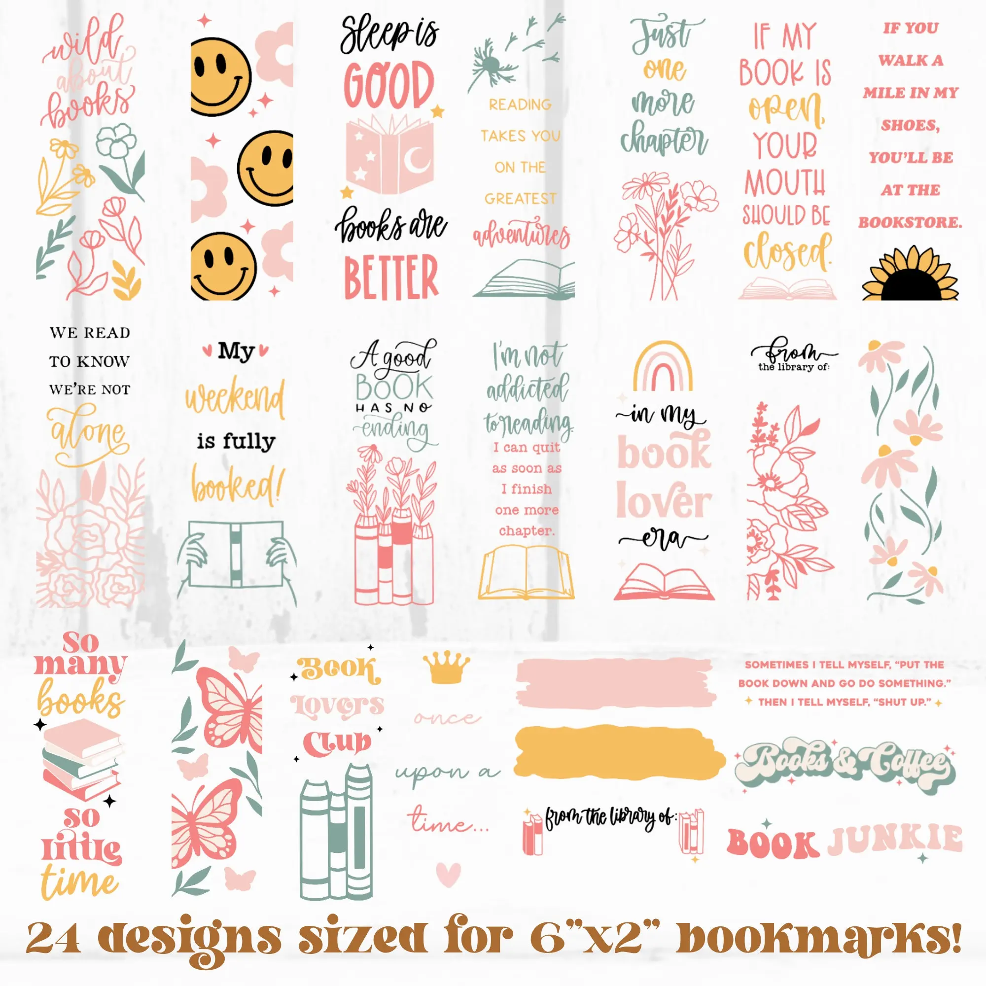 Custom Acrylic Sublimation SVG Bundle Bookmark for Women with Tassel Promotional Bookmarks Gift for Reader