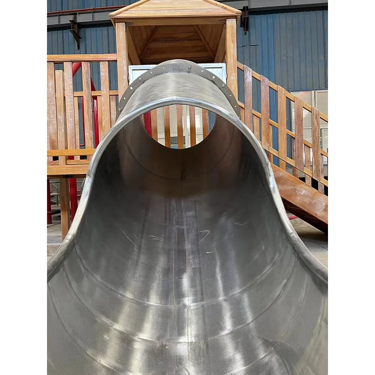 Customized Kids Wooden Outdoor Playground Kids Outdoor Playground Wood Outdoor Wood Playground For Children
