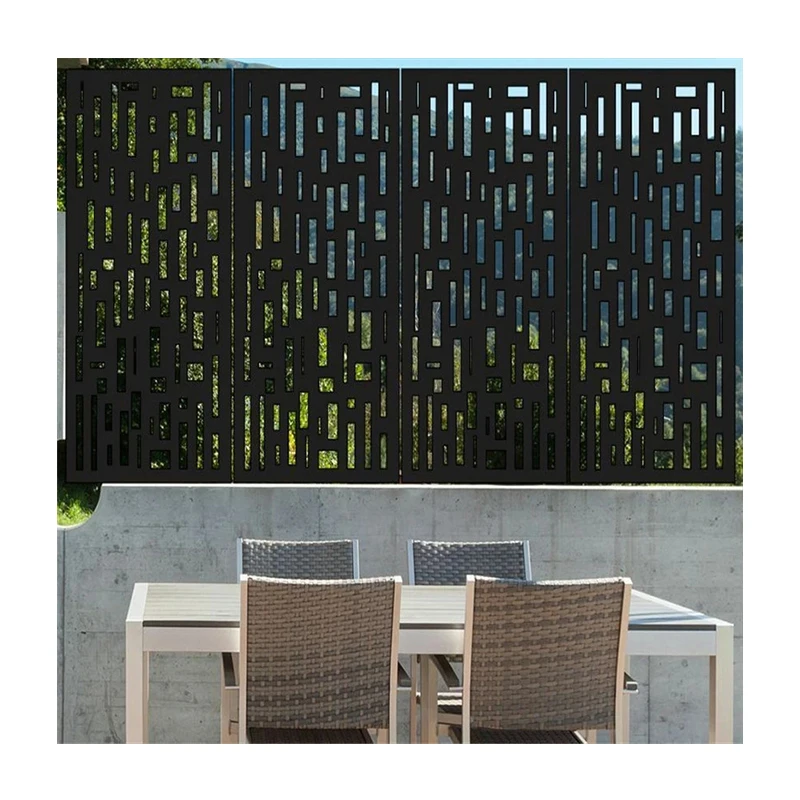 Factory Modern Design Decorative Metal Panel Cutting Screen Aluminum Screen Aluminum Wall Panel