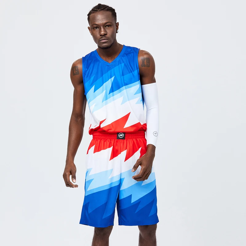 Китайский производитель, модные оригинальные дышащие Молодежные баскетбольные шорты, мужская форма, Джерси