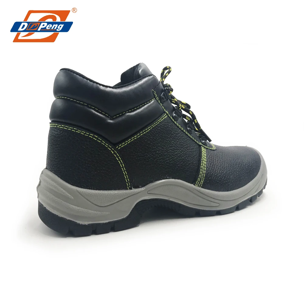 breathable genuine leather PU outsole woodland safety shoes men Indestructible Work Shoes