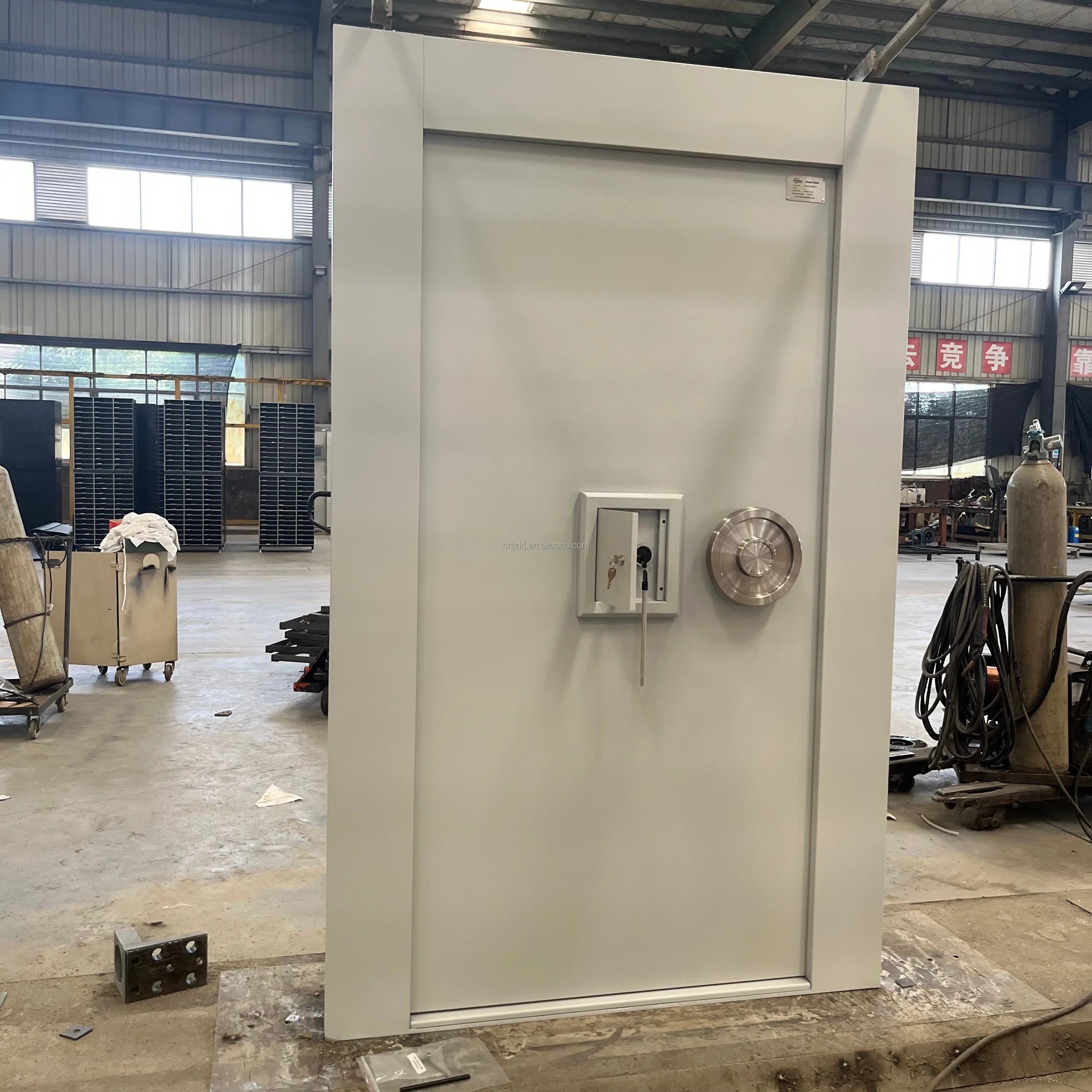 Steel Door can open and lock from both inside and outside room High security door