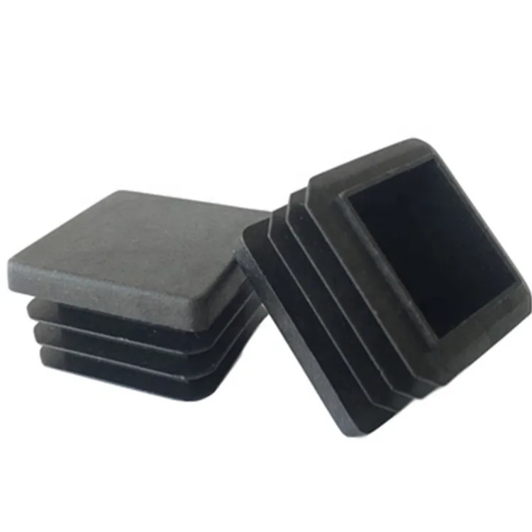 38x38 45x45 50x50 60x60 70x70 75x75 80x80 90x90 100x100 120x120 square rectangular pipe plastic end caps plugs tube end cap plug