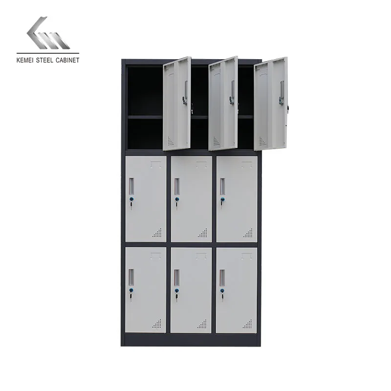 China Vertical Iron Wardrobe Metal Parcel Locker Small Kids Locker manufacturers Beach Universal School steel Locker Organizer
