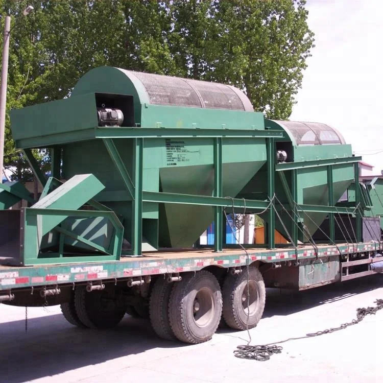 Rotary sieving machine Rotating Drum Sand Rotary Sieve in Mining Industry