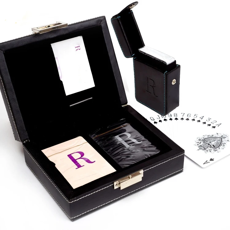 Wholesaler Full Color Printing Family Party Games For Adults Poker Playing Cards With Luxury Boxes