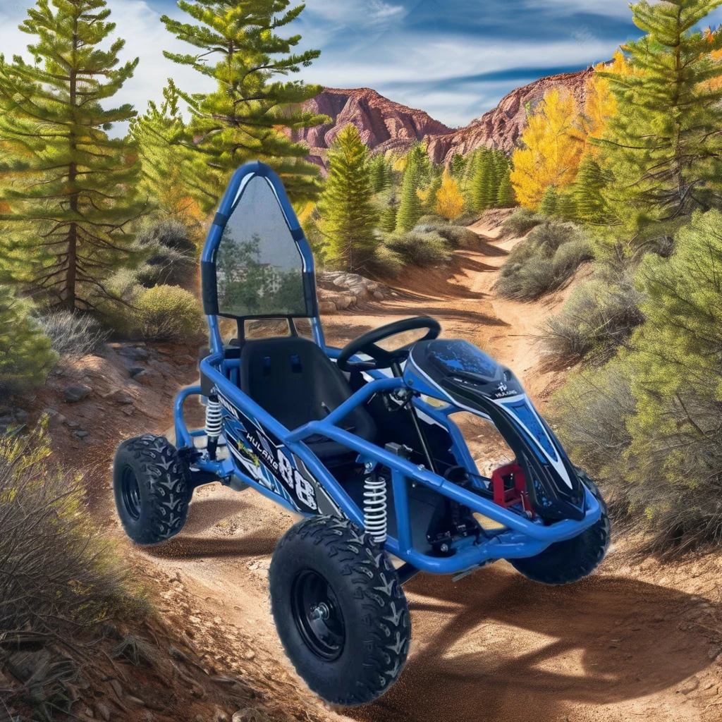New Kids Mini Go Kart Buggy 4-Stroke Single Cylinder Go Kart
