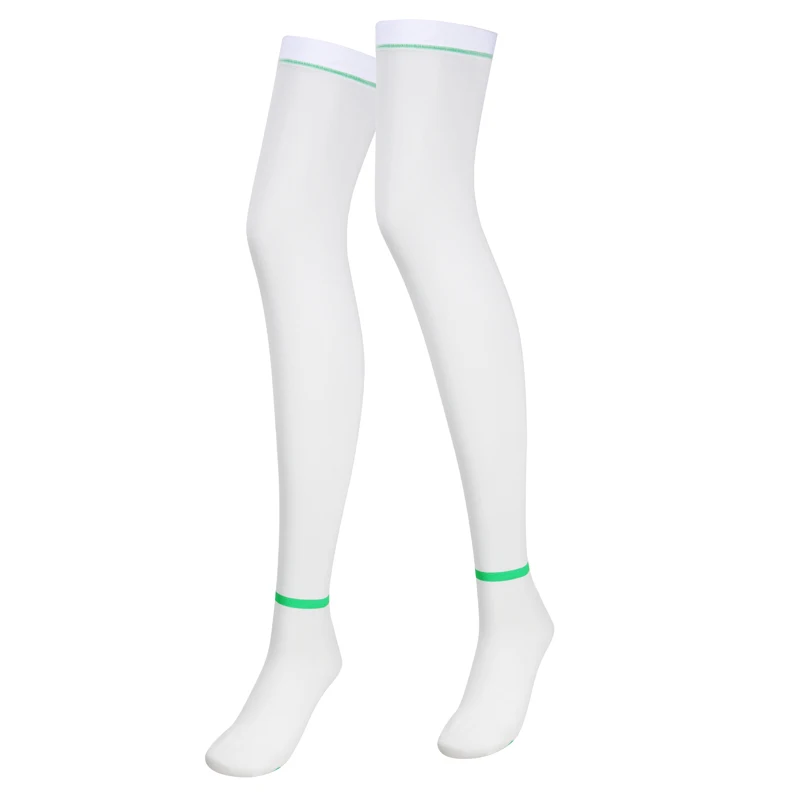 Medical Grade Anti Embolism Stockings Thigh High Open Toe
