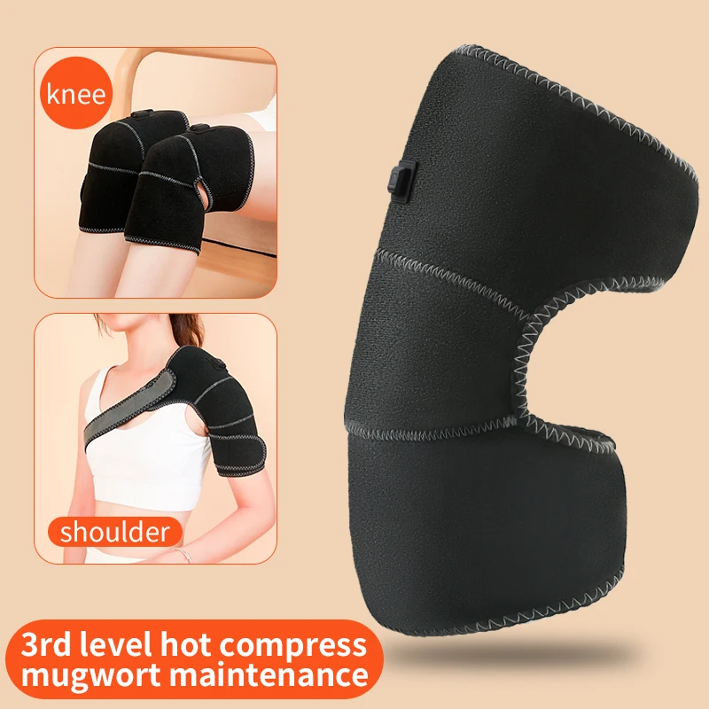 2023 Wholesale Vibration Electric Heating Knee Massager Knee Heating Knee Massage For Arthritis Pain Relief