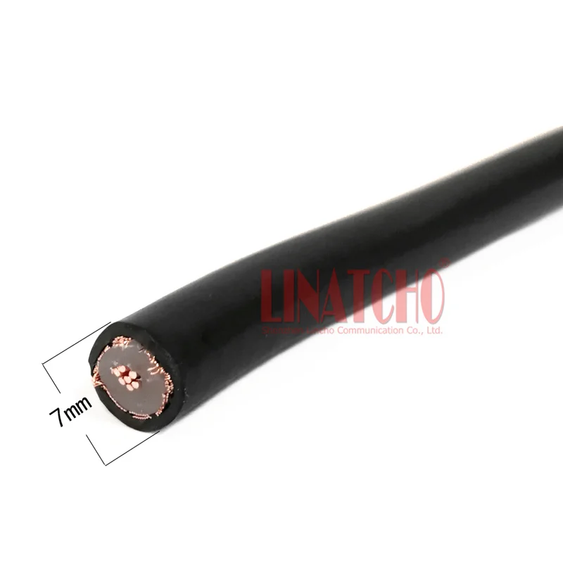 7MM 50ohm communication 5D SYV-50-5 copper core coaxial cable