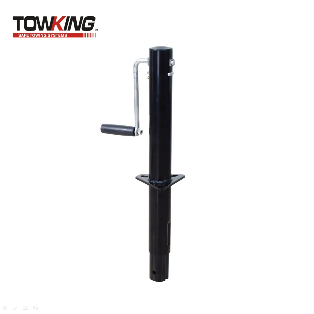 TOWKING Side Wind Steel RV Trailer Jack 2000 Lb Tongue Jack for camper