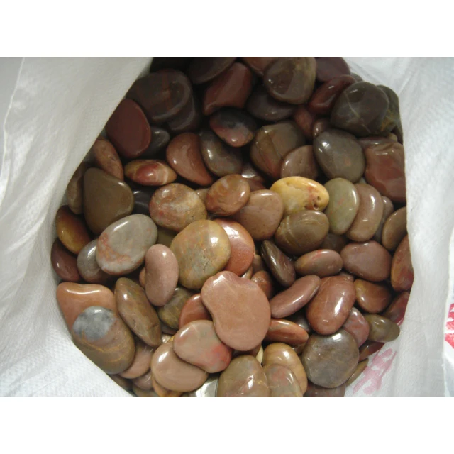 Производитель напрямую поставляет плоские речные камни продажа, открытый сад камень