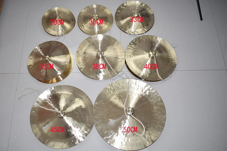 Factory direct Chinese traditional brass cymbal lion dance cymbals