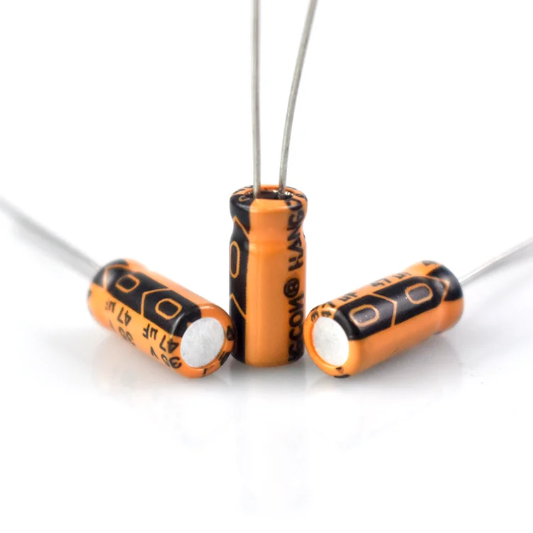 Best Seller 4.7UF 6.8UF 27UF 33UF 150UF/400V High Low Temperature Resistance Aluminum Electrolytic Capacitor
