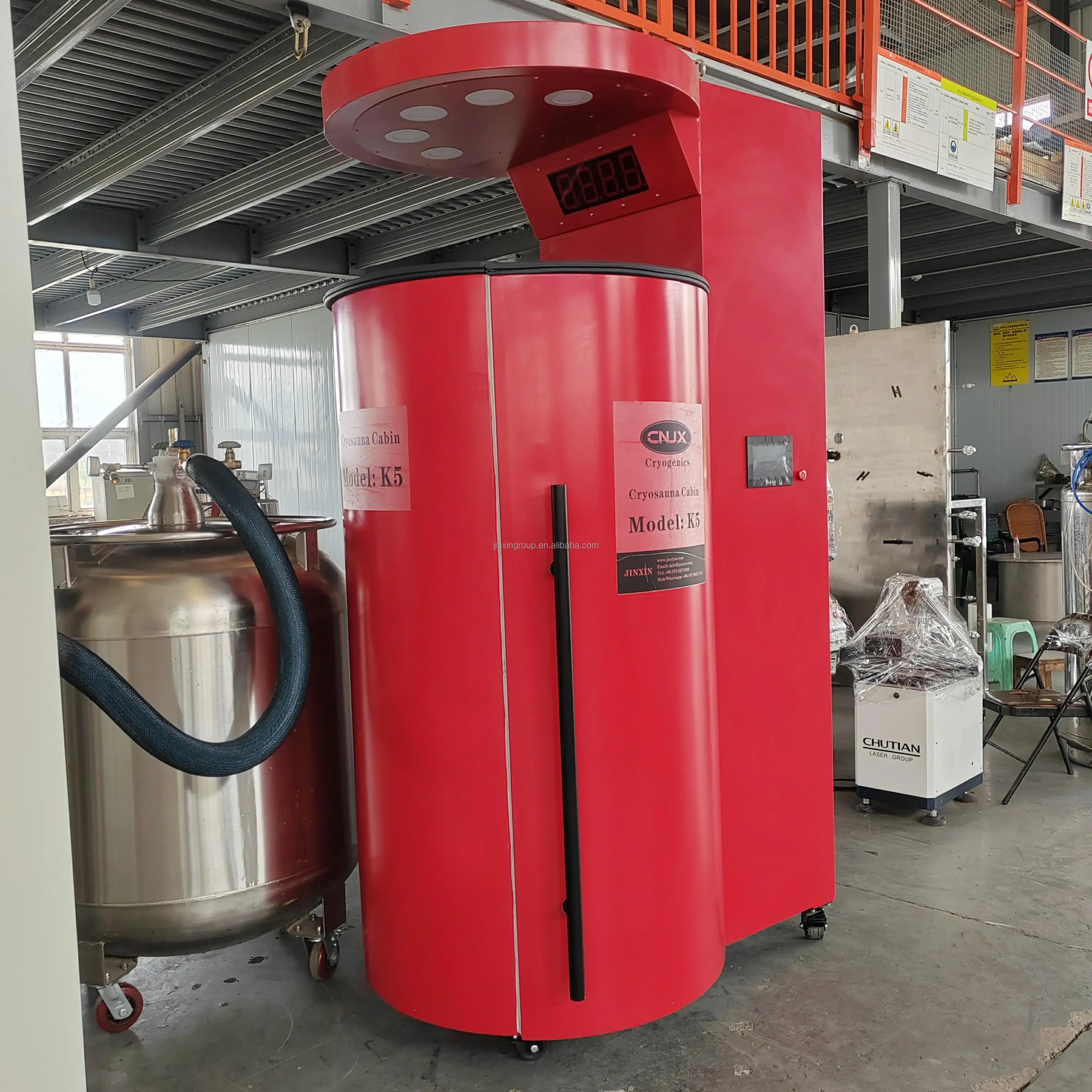 Cryosauna Whole Body Cryotherapy Cryosauna Chamber for Elite Hotels