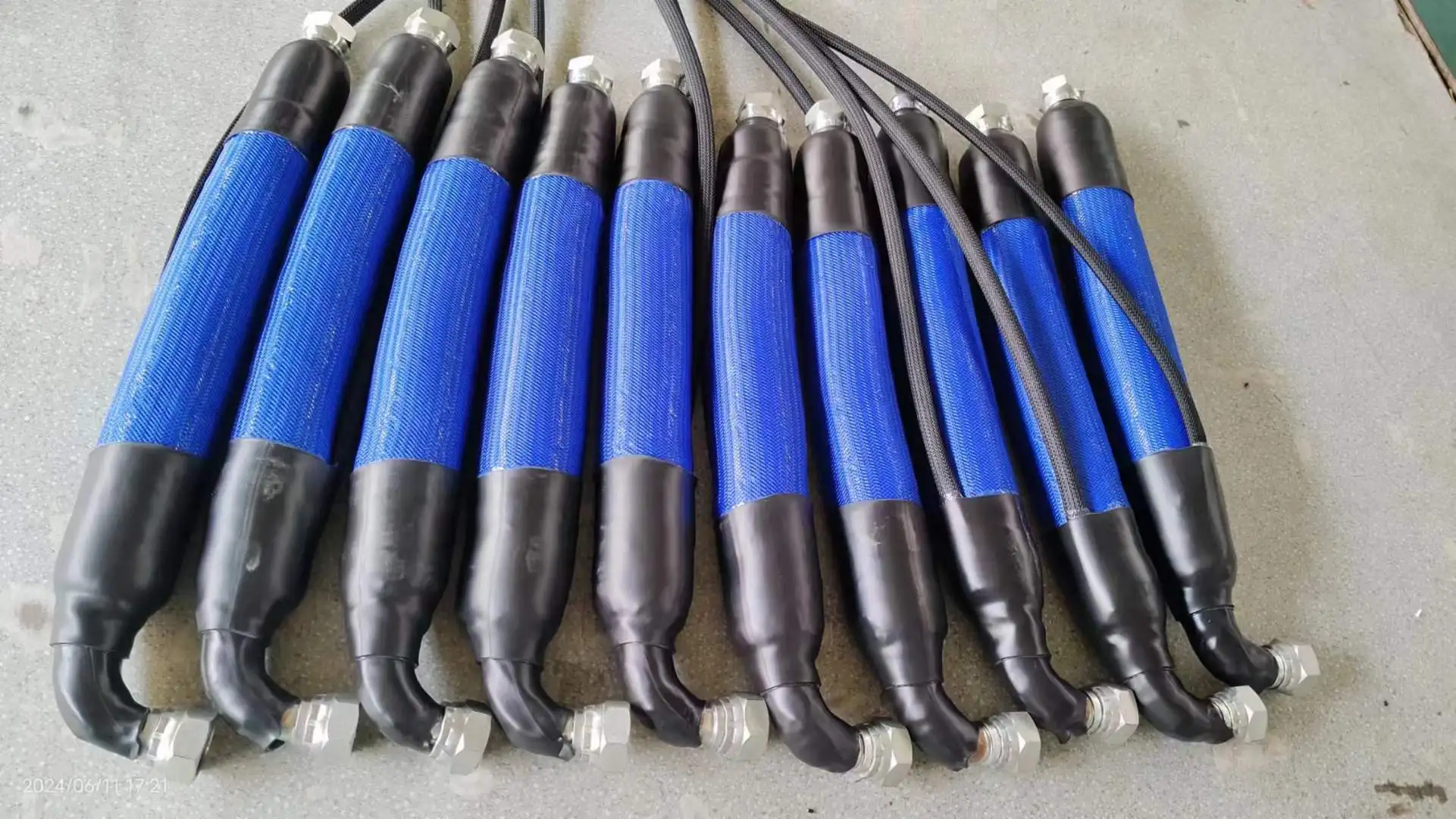 Custom Length PU Heated Hose High Quality Polyurethane Heating Hose for Spray Foam Applications