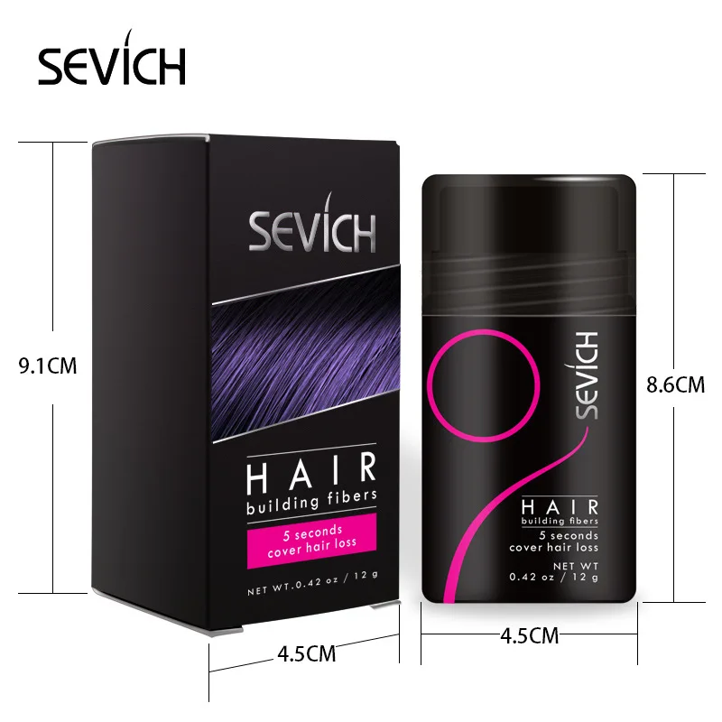  Hair Growth Plant Fiber Keratin Hairs Building Fibers Thickening Powder