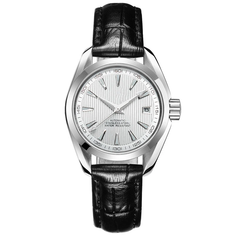 Multifunctional Luminous Fashion 30m Waterproof Mechanical Movement Ladies Watch